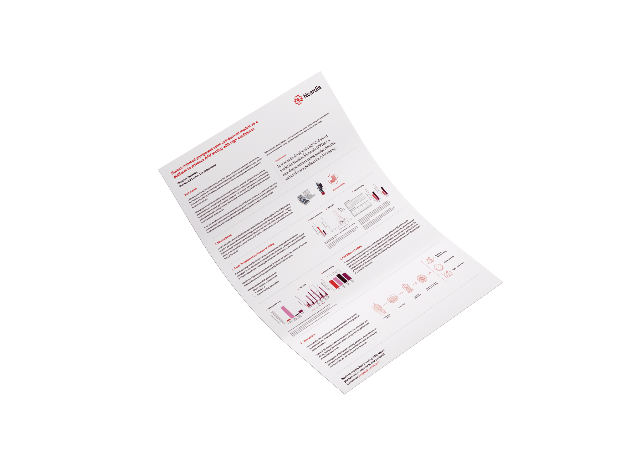 Scientific poster- Human induced pluripotent stem cell-derived models as a platform to advance AAV testing with high confidence