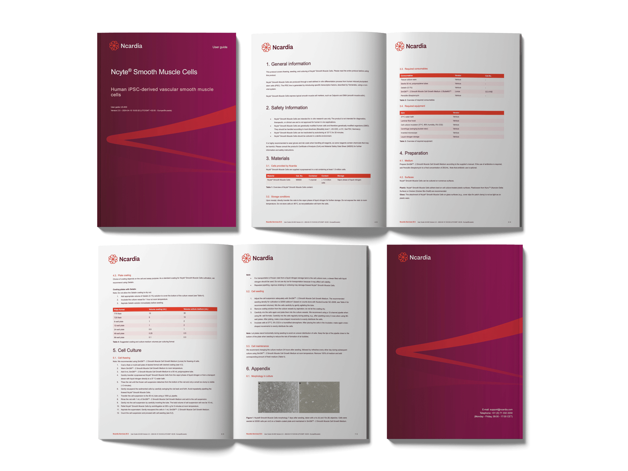 User guide- Ncyte® Smooth Muscle Cells